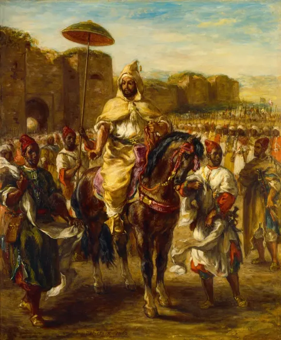 Framed Print : Sultan Moulay Abd al-Rahman, 1862 Framed Print : Sultan Moulay Abd al-Rahman, 1862