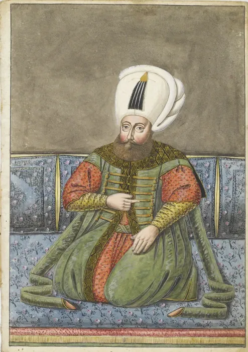 Framed Print : The Sultan Osman I, Early 19th century. Artist: Anonymous Framed Print : The Sultan Osman I, Early 19th century. Artist: Anonymous