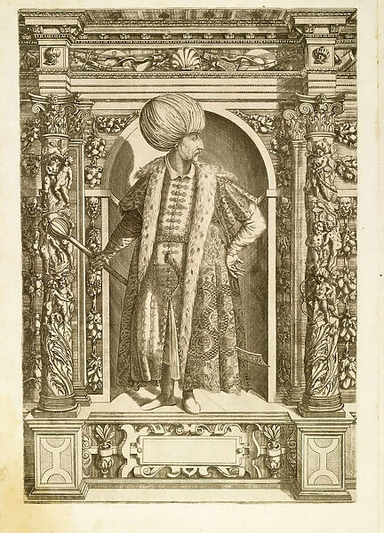 Sultan Suleiman I the Magnificent, 1601. Artist: Custos, Dominicus (1560-1612)
