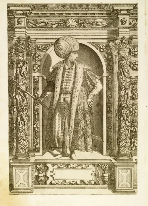 Framed Print : Sultan Suleiman I the Magnificent, 1601. Artist: Custos, Dominicus (1560-1612) Framed Print : Sultan Suleiman I the Magnificent, 1601. Artist: Custos, Dominicus (1560-1612)