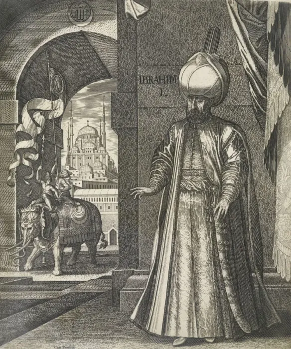 Framed Print : Sultan Suleiman I the Magnificent. Artist: Lorch, Melchior (1527?1588) Framed Print : Sultan Suleiman I the Magnificent. Artist: Lorch, Melchior (1527?1588)