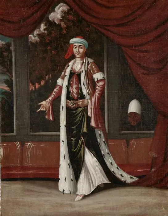 Framed Print : The Sultana-Mother, 1700-1737. Creator: Workshop of Jean Baptiste Vanmour Framed Print : The Sultana-Mother, 1700-1737. Creator: Workshop of Jean Baptiste Vanmour