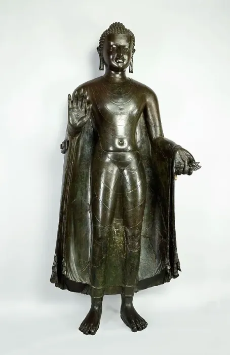 Framed Print : The Sultanganj Buddha, 500-700. Creator: Unknown Framed Print : The Sultanganj Buddha, 500-700. Creator: Unknown