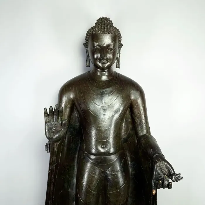 Framed Print : The Sultanganj Buddha, 500-700. Creator: Unknown Framed Print : The Sultanganj Buddha, 500-700. Creator: Unknown