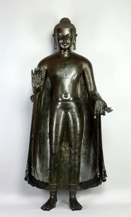 Framed Print : The Sultanganj Buddha, 500-700. Creator: Unknown Framed Print : The Sultanganj Buddha, 500-700. Creator: Unknown