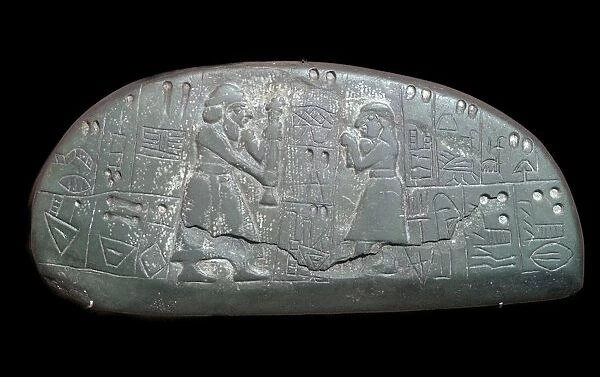 The Sumerian Blau Tablet, 30th century BC