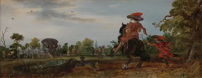 Framed Print : Summer, 1625. Creator: Adriaen van de Venne Framed Print : Summer, 1625. Creator: Adriaen van de Venne