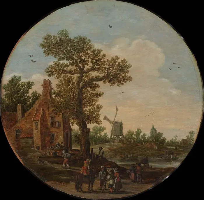 Framed Print : Summer, 1625. Creator: Jan van Goyen Framed Print : Summer, 1625. Creator: Jan van Goyen