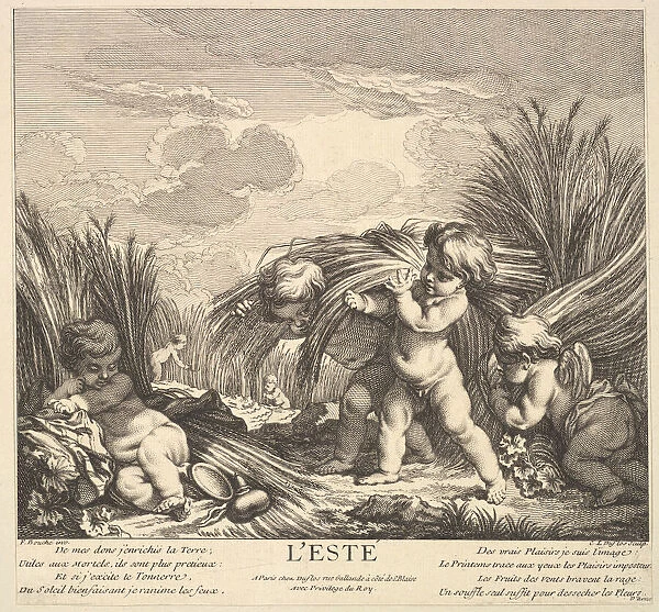 Summer, 1735-86. Creator: Claude Augustin Duflos le Jeune
