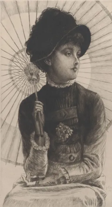 Framed Print : Summer, 1878. Creator: James Tissot Framed Print : Summer, 1878. Creator: James Tissot