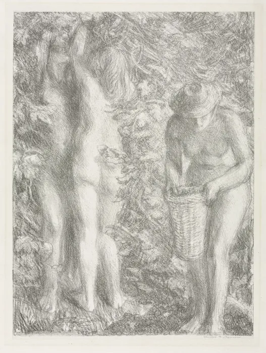 Framed Print : Summer, 1892. Creator: Charles Hasslewood Shannon (British, 1863-1937) Framed Print : Summer, 1892. Creator: Charles Hasslewood Shannon (British, 1863-1937)