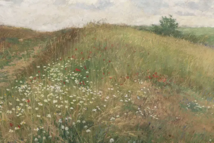 Framed Print : Summer, 1897. Creator: Slavicek, Antonin (1870-1910) Framed Print : Summer, 1897. Creator: Slavicek, Antonin (1870-1910)