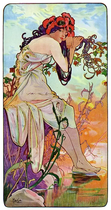 Framed Print : Summer, 1899 Framed Print : Summer, 1899