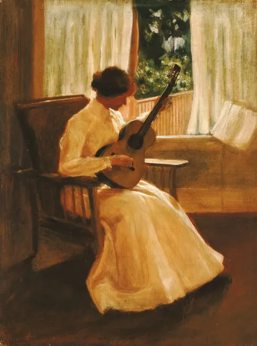 Framed Print : Summer, 1903. Creator: Kate Clifton Osgood Holmes Framed Print : Summer, 1903. Creator: Kate Clifton Osgood Holmes