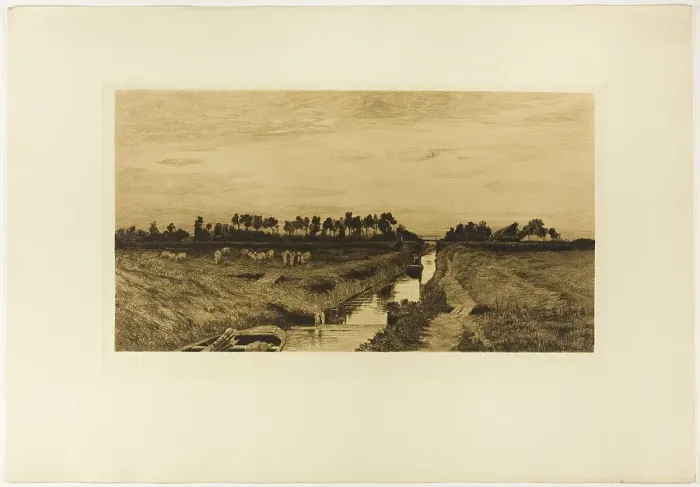 Framed Print : Summer Afternoon, 1895. Creator: Hans am Ende Framed Print : Summer Afternoon, 1895. Creator: Hans am Ende