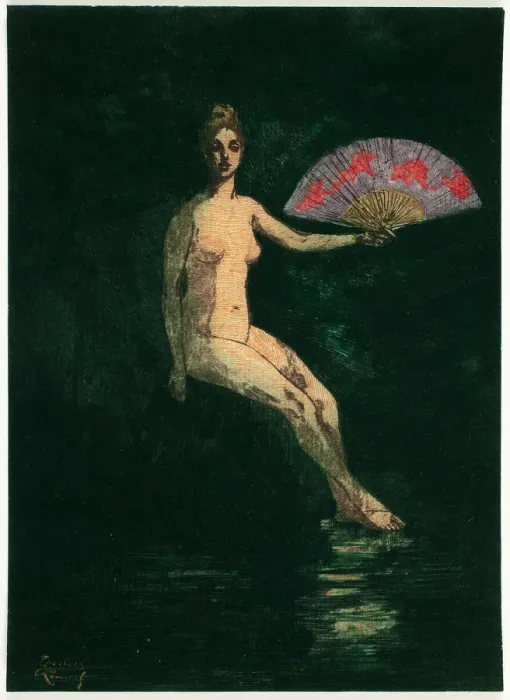 Framed Print : Summer (Color Version), 1890-1900. Creator: Theodore Roussel Framed Print : Summer (Color Version), 1890-1900. Creator: Theodore Roussel