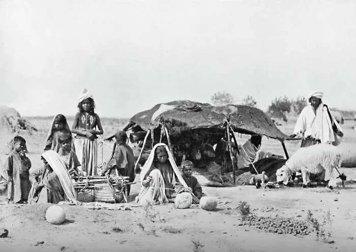 Framed Print : A summer encampment in Balochistan, 1902. Artist: F Bremner Framed Print : A summer encampment in Balochistan, 1902. Artist: F Bremner