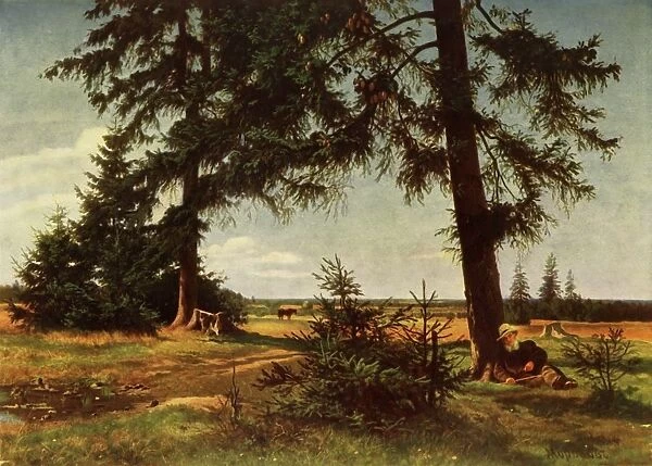 Summer Evening, 1878, (1965). Creator: Aleksandr Ivanovic Morozov