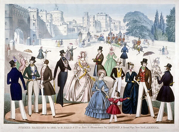 Summer Fashions for 1841, c1841