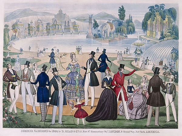 Summer Fashions for 1844