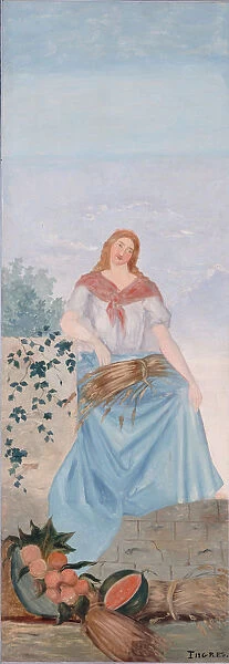 Summer (From the Series Les Saisons). Artist: Cezanne, Paul (1839-1906)