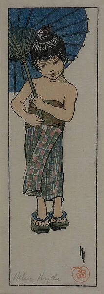 A Summer Girl, 1905. Creator: Helen Hyde