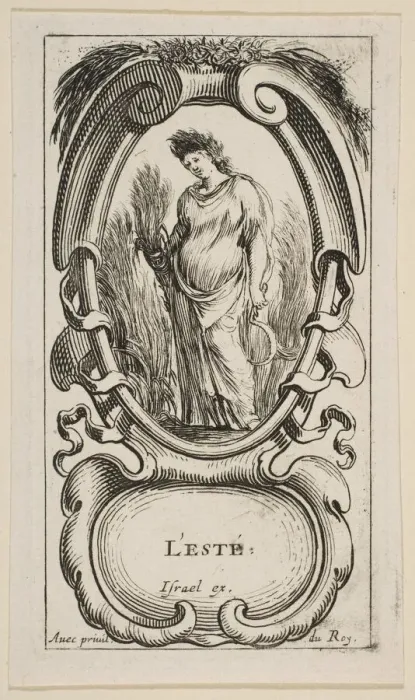 Framed Print : Summer (L Ete), from The Four Seasons, ca. 1641. Creator: Stefano della Bella Framed Print : Summer (L Ete), from The Four Seasons, ca. 1641. Creator: Stefano della Bella