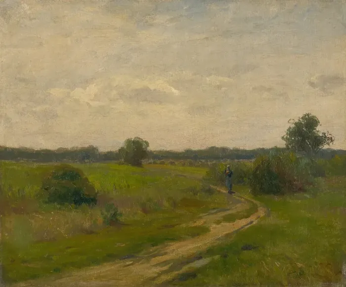 Framed Print : Summer Landscape, 1900. Creator: Ludovit Cordak Framed Print : Summer Landscape, 1900. Creator: Ludovit Cordak