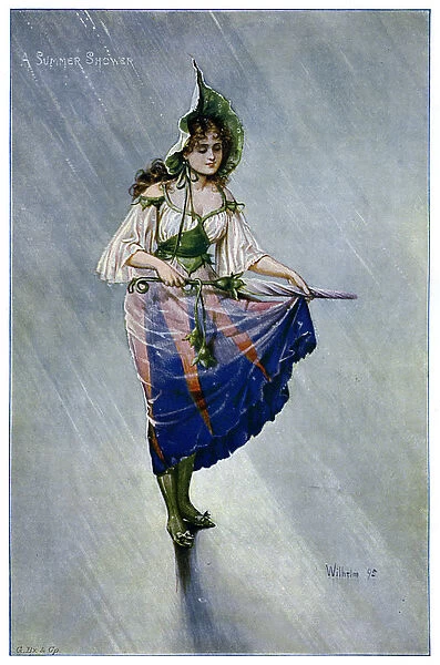 A Summer Shower, 1899