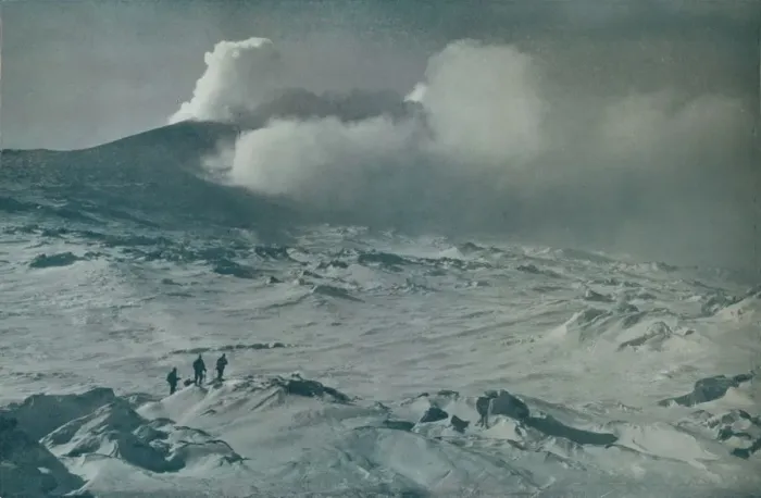 Framed Print : The Summit of Erebus, c1912, (1913). Artist: Tryggve Gran Framed Print : The Summit of Erebus, c1912, (1913). Artist: Tryggve Gran