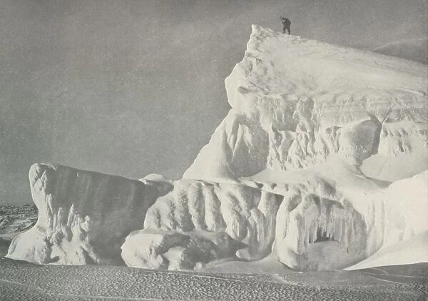 On the Summit of an Iceberg, c1911, (1913). Artist: Herbert Ponting