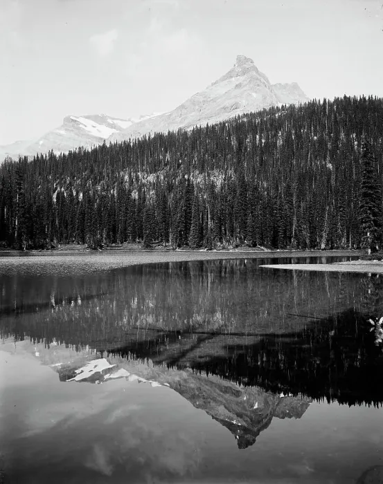 Framed Print : Summit Lake, Yoho Park Reserve, Canada, between 1900 and 1910. Creator: Unknown Framed Print : Summit Lake, Yoho Park Reserve, Canada, between 1900 and 1910. Creator: Unknown