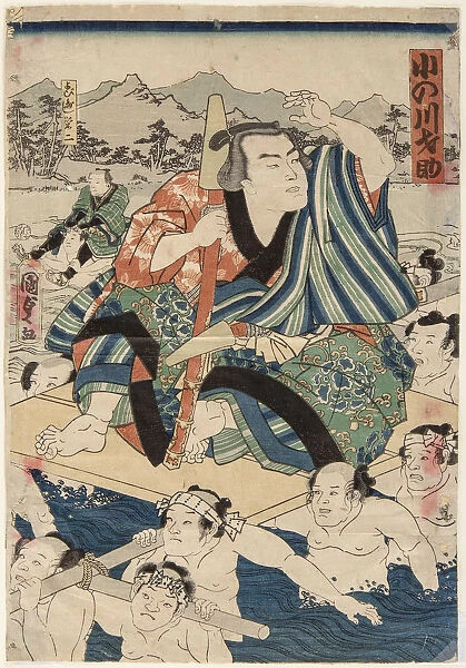 Sumo Wrestler Onogawa Saisuke, 1862