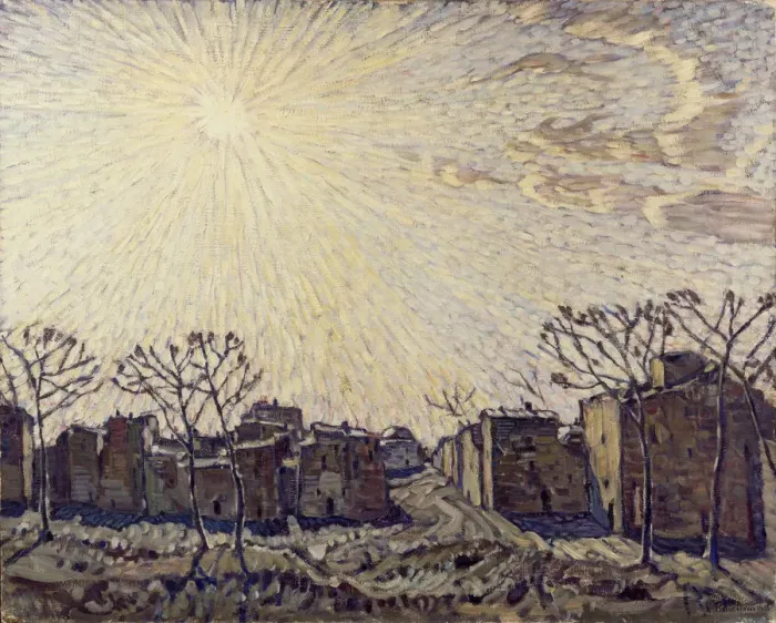 Framed Print : The Sun, 1906. Artist: Bogayevsky, Konstantin Fyodorovich (1872-1943) Framed Print : The Sun, 1906. Artist: Bogayevsky, Konstantin Fyodorovich (1872-1943)