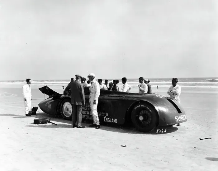 Framed Print : Sunbeam 1000hp World Land speed record attempt at Daytona 1927 Framed Print : Sunbeam 1000hp World Land speed record attempt at Daytona 1927