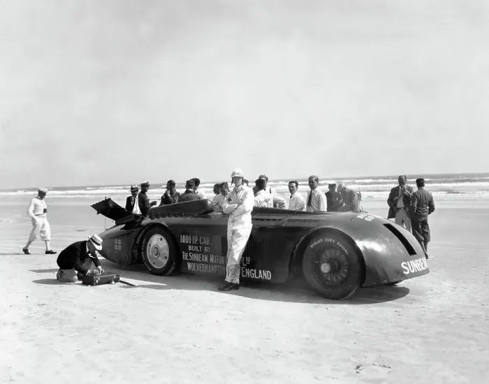Framed Print : Sunbeam 1000hp World Land speed record attempt at Daytona 1927 Framed Print : Sunbeam 1000hp World Land speed record attempt at Daytona 1927