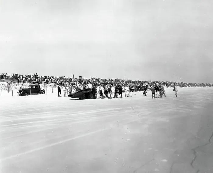 Framed Print : Sunbeam 1000hp World Land speed record attempt at Daytona 1927 Framed Print : Sunbeam 1000hp World Land speed record attempt at Daytona 1927