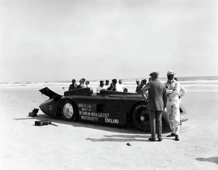 Framed Print : Sunbeam 1000hp World Land speed record attempt at Daytona 1927 Framed Print : Sunbeam 1000hp World Land speed record attempt at Daytona 1927
