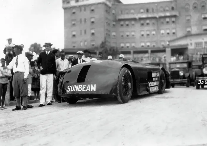 Framed Print : Sunbeam 1000hp World Land speed record attempt at Daytona 1927 Framed Print : Sunbeam 1000hp World Land speed record attempt at Daytona 1927