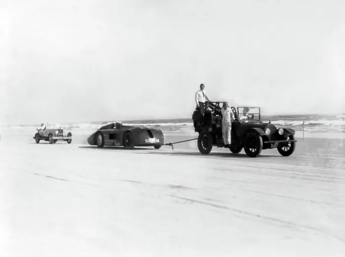 Framed Print : Sunbeam 1000hp World Land speed record attempt at Daytona 1927 Framed Print : Sunbeam 1000hp World Land speed record attempt at Daytona 1927