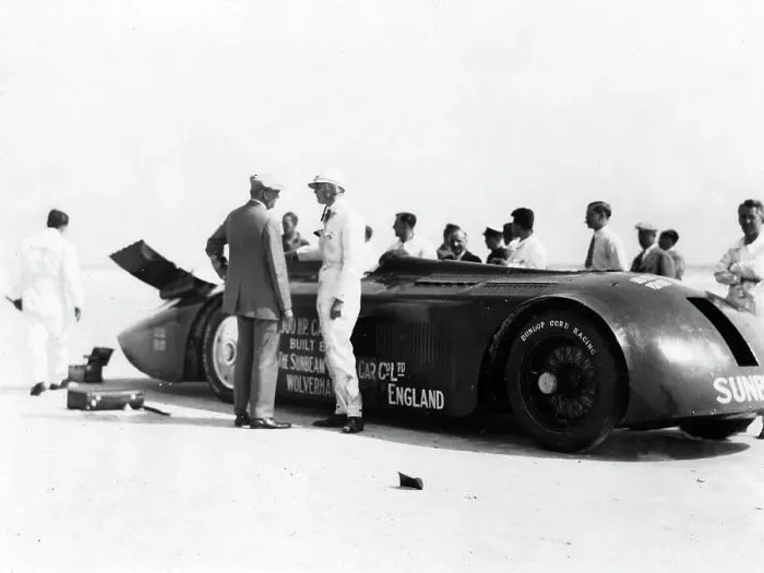 Framed Print : Sunbeam 1000hp World Land speed record attempt at Daytona 1927