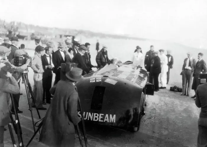 Framed Print : Sunbeam 1000hp World Land speed record attempt at Daytona 1927 Framed Print : Sunbeam 1000hp World Land speed record attempt at Daytona 1927