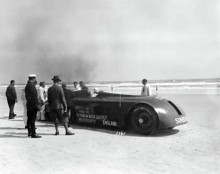 Framed Print : Sunbeam 1000hp World Land speed record attempt at Daytona 1927 Framed Print : Sunbeam 1000hp World Land speed record attempt at Daytona 1927