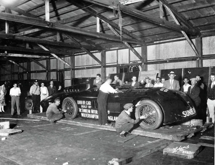 Framed Print : Sunbeam 1000hp World Land speed record attempt at Daytona 1927 Framed Print : Sunbeam 1000hp World Land speed record attempt at Daytona 1927