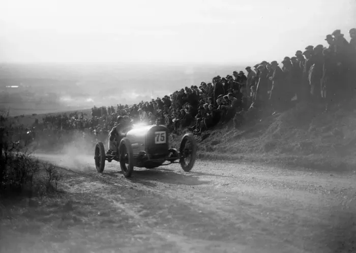 Framed Print : Sunbeam of Charles Vandervell, Essex Motor Club Kop Hillclimb, Buckinghamshire, 1922 Framed Print : Sunbeam of Charles Vandervell, Essex Motor Club Kop Hillclimb, Buckinghamshire, 1922