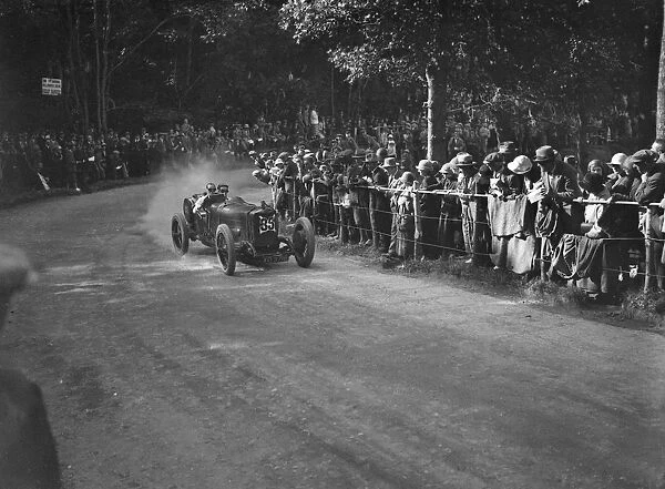 Sunbeam of Malcolm Campbell competing in the MAC Shelsley Walsh Hillclimb, Worcestershire, 1923