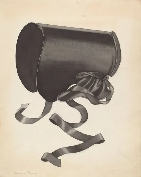 Framed Print : Sunbonnet, c. 1936. Creator: Roberta Spicer Framed Print : Sunbonnet, c. 1936. Creator: Roberta Spicer