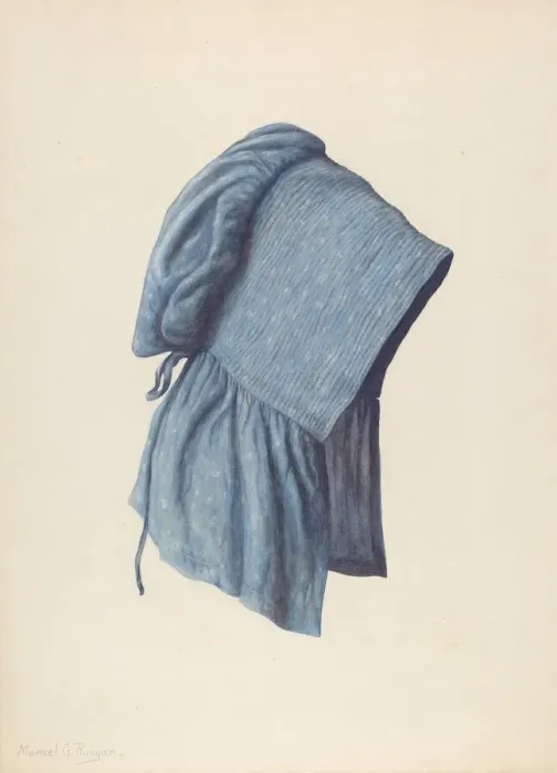 Framed Print : Sunbonnet, c. 1939. Creator: Manuel G. Runyan