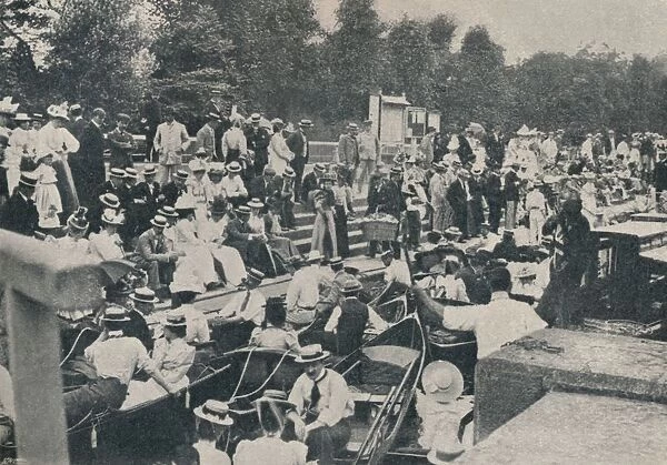 Sunday Afternoon at Boulters Lock, Maidenhead, 1901