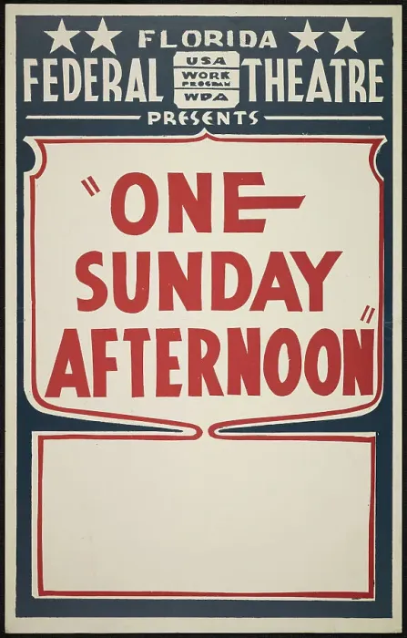 Framed Print : One Sunday Afternoon, Jacksonville, FL, 1938. Creator: Unknown Framed Print : One Sunday Afternoon, Jacksonville, FL, 1938. Creator: Unknown